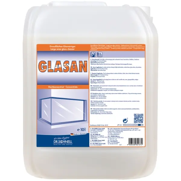 Dr.Schnell GLASAN alkalischer Glasreiniger 10 l Kanister
