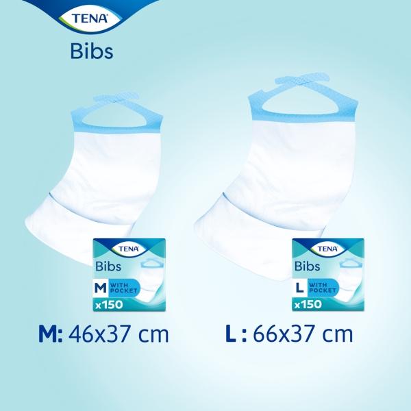 Bild 3 TENA Bibs Einmal-Schutzservietten Gr. L