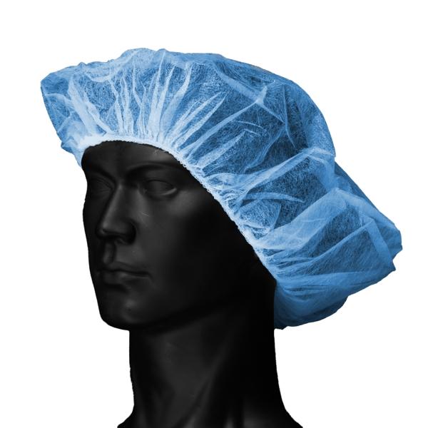 MED-COMFORT Einweg-Baretthauben blau Gr. XL 1 Pack = 100 Stück
