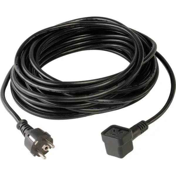 NUMATIC Staubsaugerkabel Nucable Zuleitung 10 m 2 x 1,0 mm² schwarz