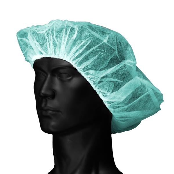MED-COMFORT Einweg-Baretthauben grün Gr. XL 1 Pack = 100 Stück