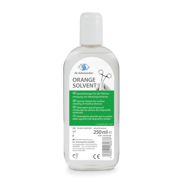 Dr. Schumacher ORANGE SOLVENT zur Entfernung von hartnäckigen Rückständen 250 ml Flasche