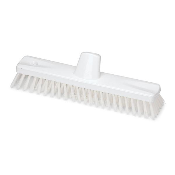 HACCP Wischer 30 cm harte Borsten / Borstenstärke 0.5 mm weiß