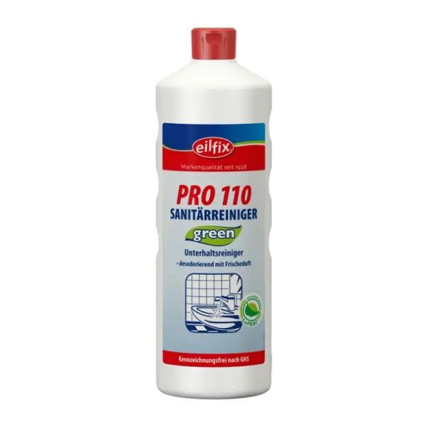 Eilfix PRO 110 Sanitärreiniger green Unterhaltsreiniger 1 l Flasche