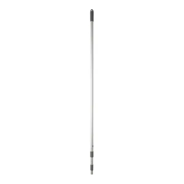 Vikan Teleskopstiel Aluminium, 1490 - 4000 mm mit Klicksystem, Ø29 mm grau