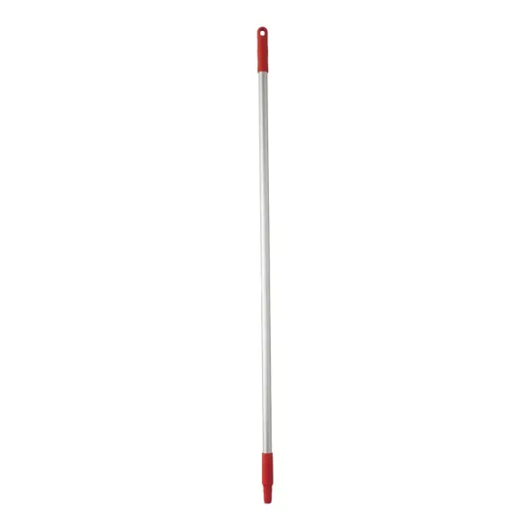 Vikan Aluminiumsstiel, 126 cm  rot