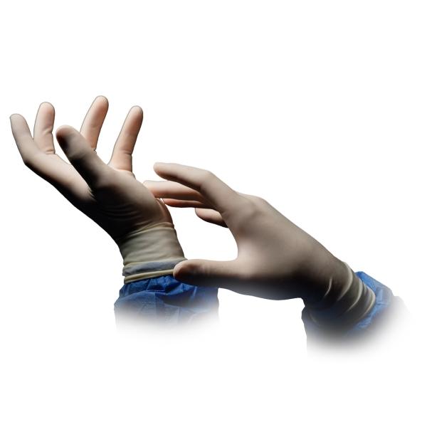 Bild 1 MED-COMFORT Latex-OP-Handschuhe