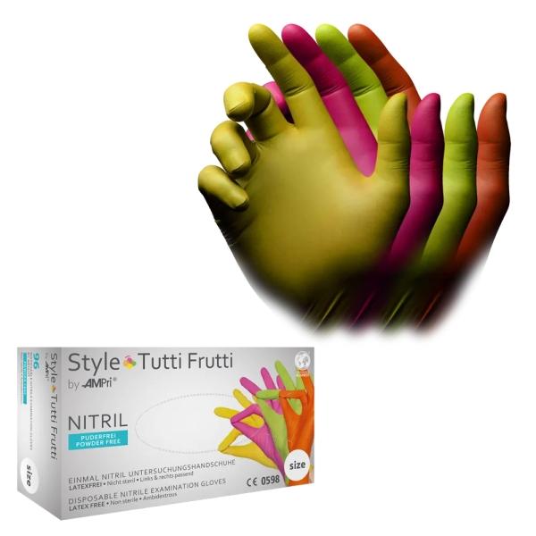 Bild 2 Med-Comfort Nitrilhandschuhe Style Tutti Frutti