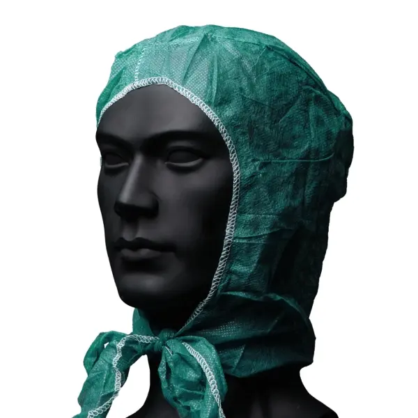 MED-COMFORT Einweg-Astronautenhaube ohne Mundschutz, grün 1 Beutel = 100 Stück