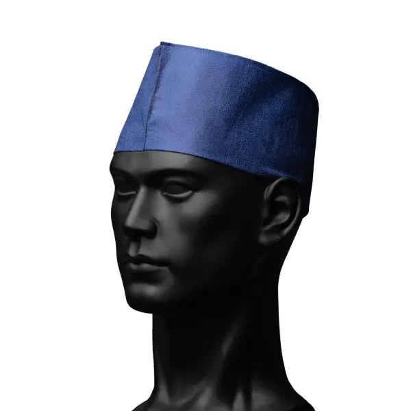 AMPri Einweg-Schiffchenhaube aus Vlies, marine-blau 1 Box = 100 Stück