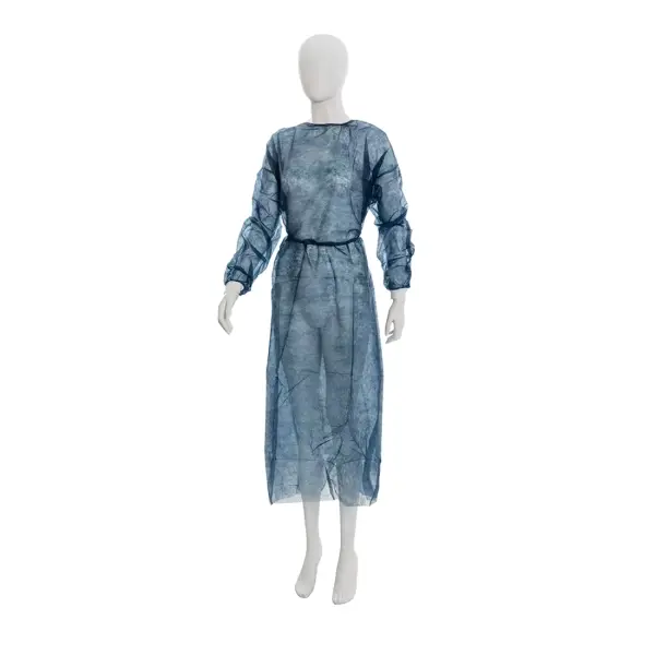 MED-COMFORT Einweg-Besucherkittel aus Vlies dunkelblau Gr. L/XL