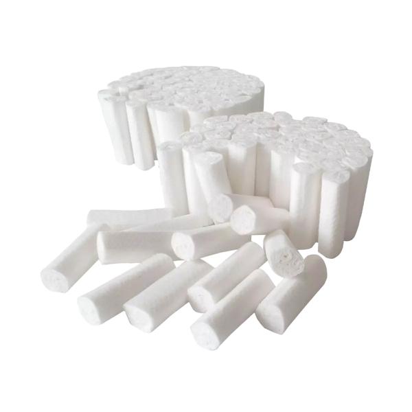 MED-COMFORT Dental Einmal-Zahnwatterollen unsteril, weiß, Gr. 2 = 10 x 38 mm 1 Karton = 1500 g