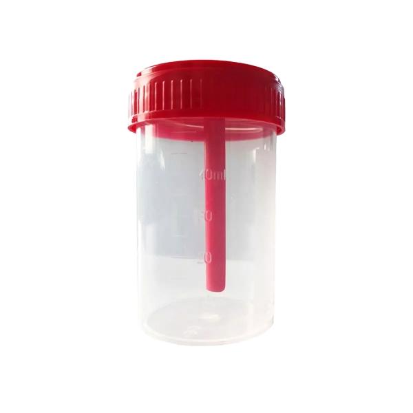 AMPri Stuhlprobenbehälter 40 ml mit Verschluss, transparent 1 Karton = 250 Stück