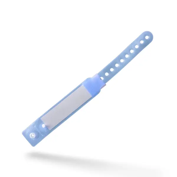 AMPri Patientenarmbänder für Kinder 162 x 18 mm, blau 1 Box = 250 Stück