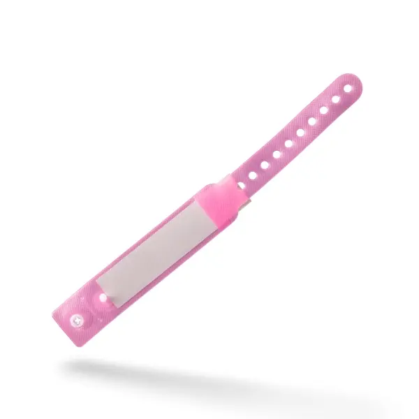 AMPri Patientenarmbänder für Kinder 162 x 18 mm, rosa 1 Box = 250 Stück