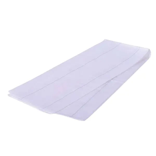 AMPri Einweg-Tragelaken mit PE-Beschichtung weiß, 75 x 210 cm, Fadenzahl 8 1 Karton = 100 Stück