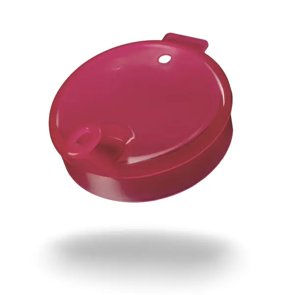 AMPri Schnabelbecher-Oberteil mittlere Öffnung 8 x 4 mm, rot,  1 Karton = 250 Stück