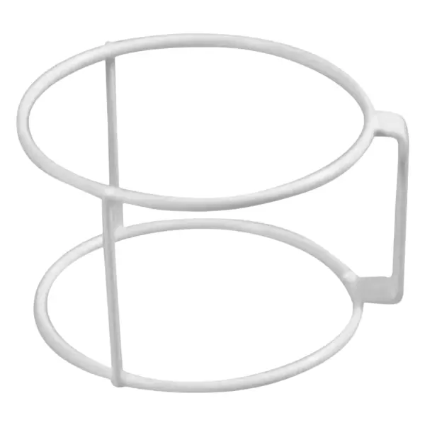 AMPri Halterung für Kanülenabwurfbehälter passend für 1,5 und 2 L Entsorgungsboxen weiß