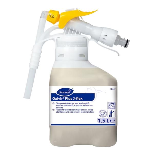 Diversey Oxivir Plus J-flex Desinfektionsreiniger  1,5 l Flasche