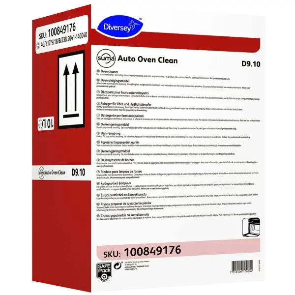 Diversey Suma Auto Oven Clean D9.10 Backofen- und Konvektomatenreiniger 10 l Kanister
