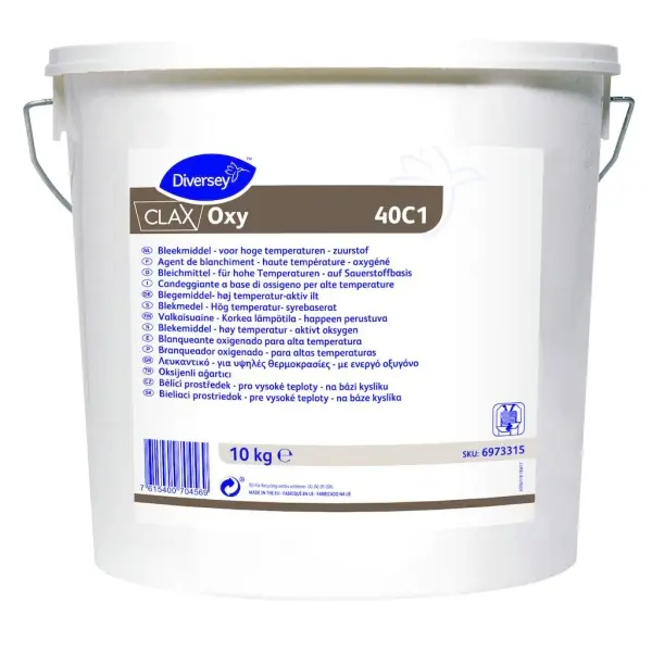 Diversey Clax Oxy 40C1 Bleichmittel für Sauerstoffbasis 10 kg Eimer