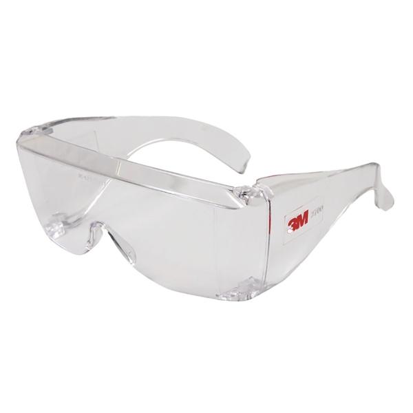 3M Schutzbrille nach EN166 Arbeitsschutzbrille, auch für Brillenträger