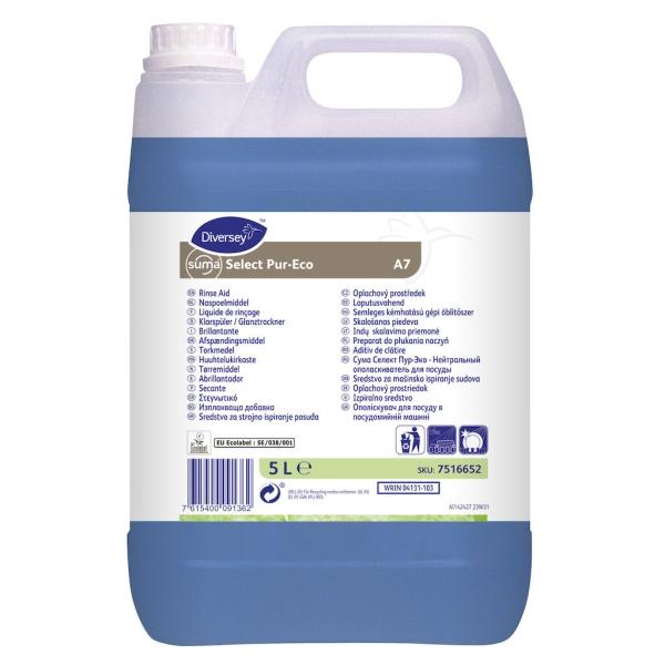 Diversey Suma Select Pur-Eco A7 konzentrierter Klarspüler 5 l Kanister