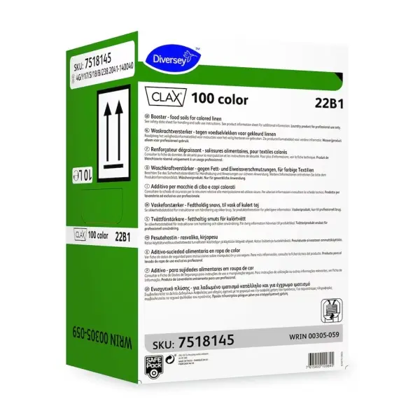 Diversey Clax 100 color 22B1 Waschkraftverstärker für farbige Wäsche 10 l Safepack