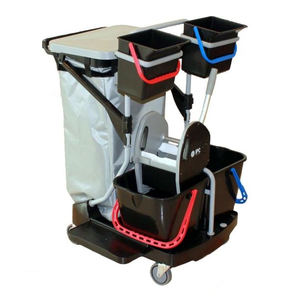 Diversey Enviro Trolley Wet Reinigungswagen für Nassreinigung & Abfallsammlung