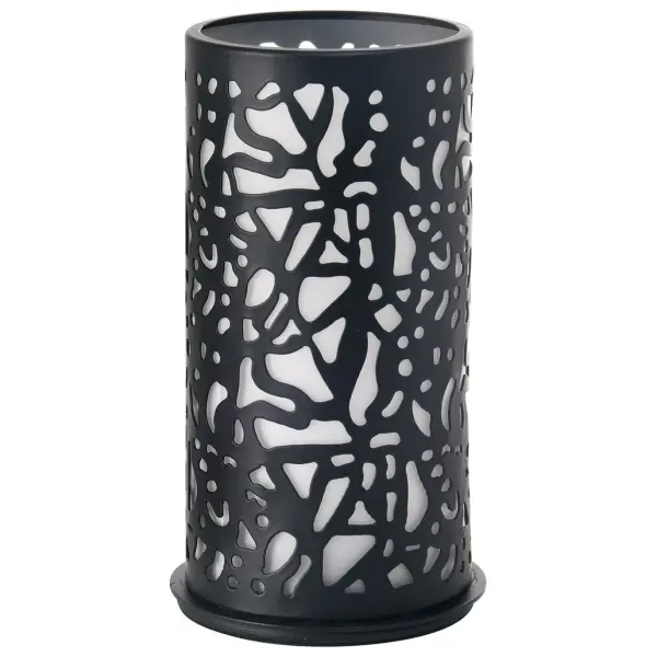Duni Kerzenhalter Metall Twist black 140 x 75 mm 1 Karton = 4 Stück