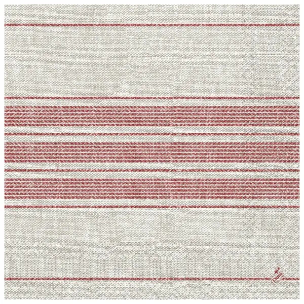 Duni Zelltuch Servietten 3-lagig, 40 x 40 cm, 1/8 Falz Cocina bordeaux 1 Karton = 4 x 250 Stück