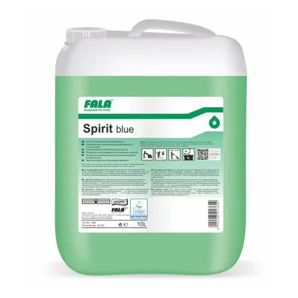 FALA Spirit Blue ECO-Wischpflege zur Unterhaltsreinigung. 10 l Kanister