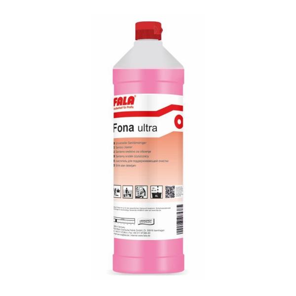FALA Fona Ultra Universeller Sanitärreiniger zur Unterhaltsreinigung 1 l Flasche