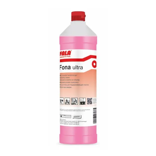 FALA Fona Ultra Universeller Sanitärreiniger zur Unterhaltsreinigung 1 l Flasche