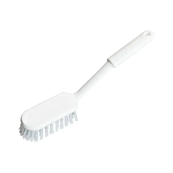 Haug Stielscheuerbuerste weiche Borsten 290 mm transparent Haug Stielscheuerbuerste weiche Borsten 290 mm transparent