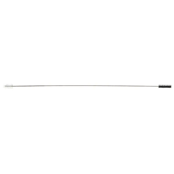 Haug Schlauchbürste mit 2 Bürstenenden mit V2A Edelstahldraht 47 cm transparent