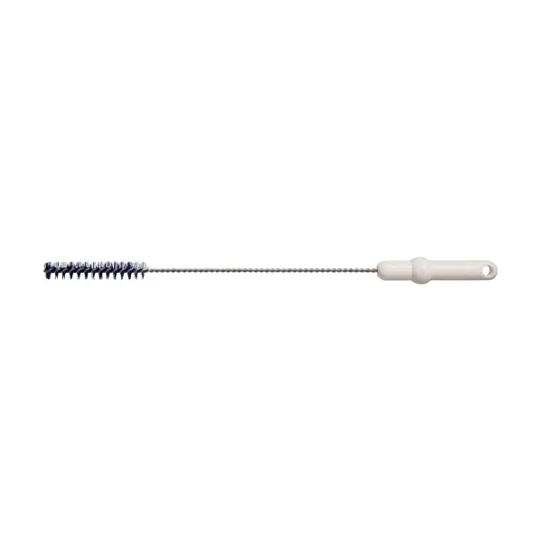 Haug Rohrbürste mit V2A Edelstahldraht hart Ø 20 mm, Länge 50 cm blau
