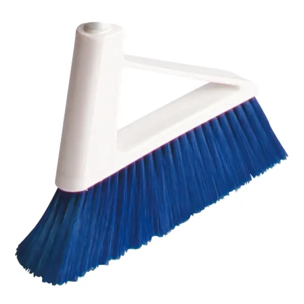 Haug brossette Besen mit Teleskopstiel weich 230 x 35 x 210 mm blau/weiß Haug brossette Besen mit Teleskopstiel weich 230 x 35 x 210 mm blau/weiß
