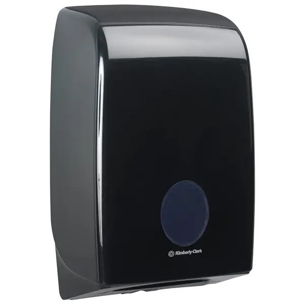 Kimberly-Clark Aquarius Papiertuchspender Kunststoff, schwarz 