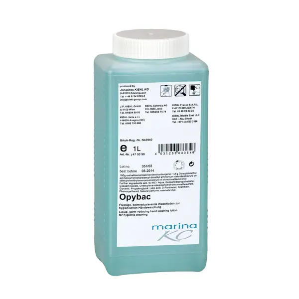 KIEHL marina KC Opybac keimreduzierende Waschlotion 1 l Flasche