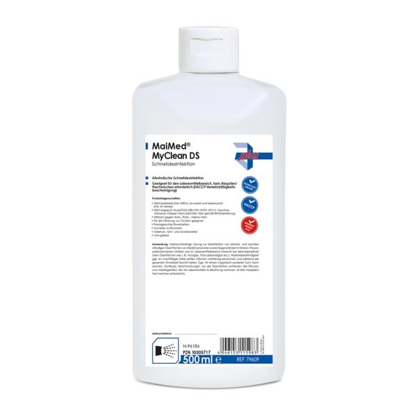 MaiMed MyClean DS neutral Schnelldesinfektion gebrauchsfertige Lösung 500 ml Flasche