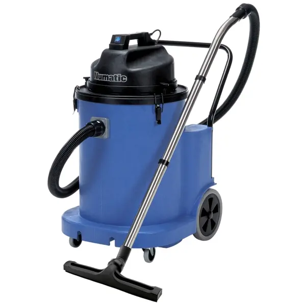 NUMATIC Wassersauger WVD1800AP-2 zweimotorig mit Tauchpumpe, 70 Liter Behälter blau