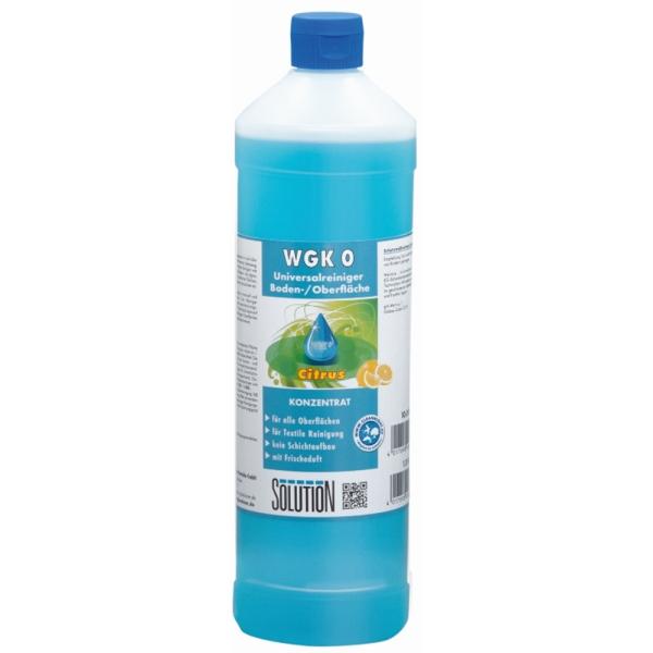 SOLUTION WGK 0 Universalreiniger Hochkonzentrat 1 l Flasche