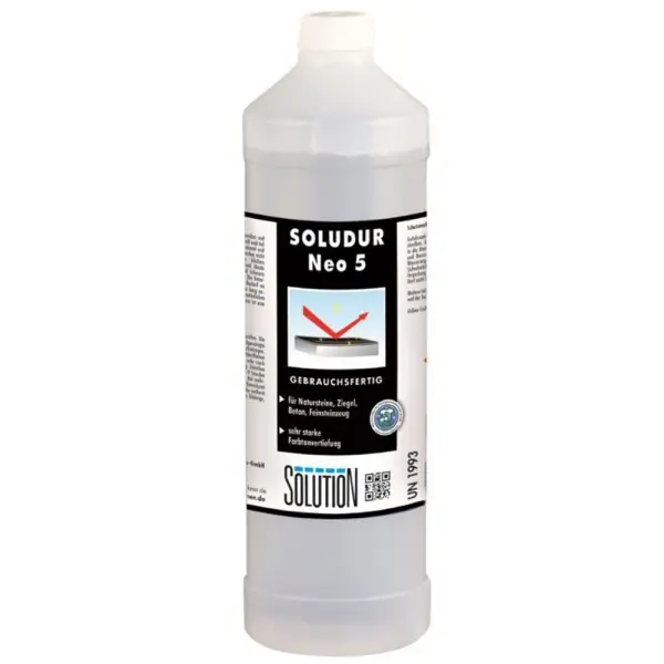 SOLUTION Soludur Neo 5 Steinimprägnierung auf Lösemittelbasis 1 l Flasche