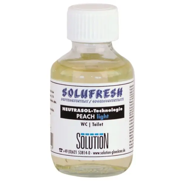 SOLUTION SOLUFRESH NEUTRASOL Duftkonzentrat Peach Light (WC) 1 Karton = 4 Flaschen