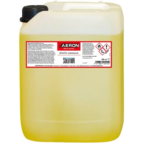 SOLUTION Aeron Duftkonzentrat Lemon (mittelstark) Nachfüllkanister 5 l Kanister