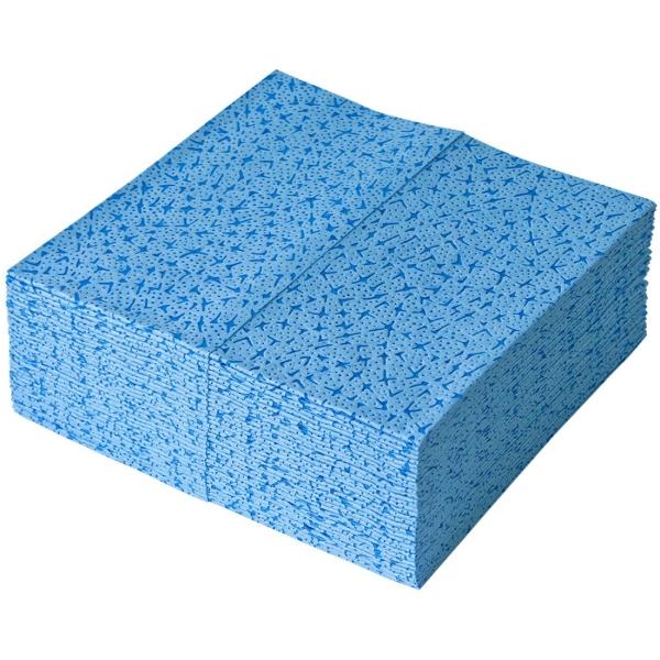profix® poly-wipe plus Wischtücher 1-lagig, 40 x 36 cm, hellblau, Meltblown 1 Karton = 420 Tücher