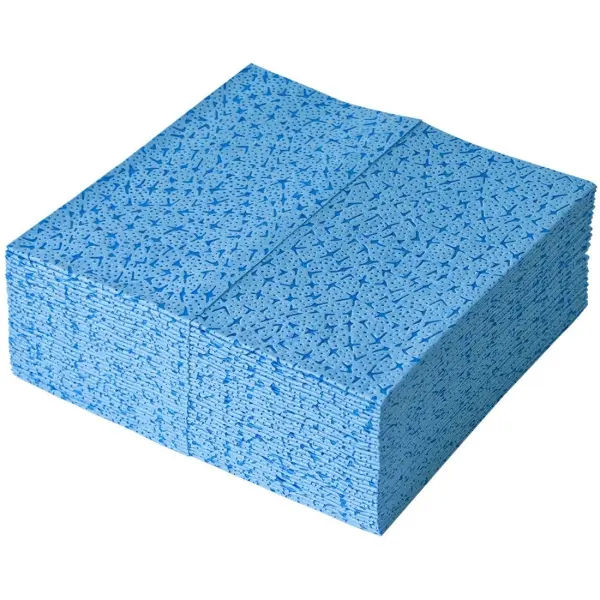 profix® poly-wipe plus Wischtücher 1-lagig, 40 x 36 cm, hellblau, Meltblown 1 Karton = 420 Tücher