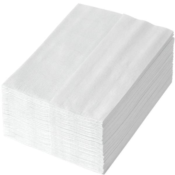 profix® escon power Wischtücher 1-lagig, 36 cm × 30,5 m, hochweiß, Zellstoff-/Textilfaser, Z-Falz 1 Pack = 500 Tücher