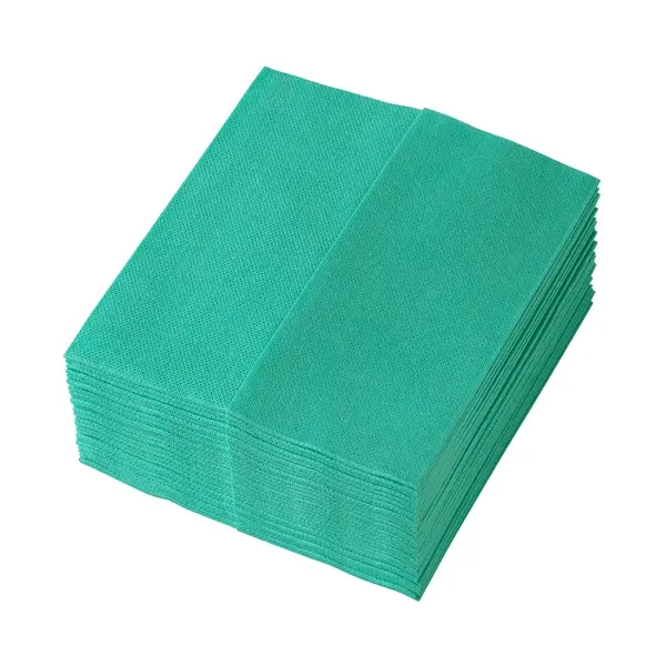 profix 4 colour line, Wisch-und Poliertuch 1-lagig, 36 x 32 cm, grün 1 Karton = 320 Tücher